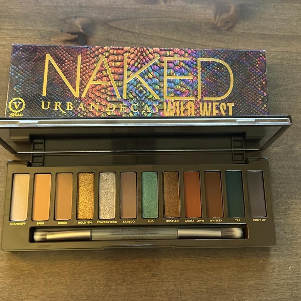 URBAN DECAY NAKED “Wild West” Eyeshadow Palette. NWB, Vegan.